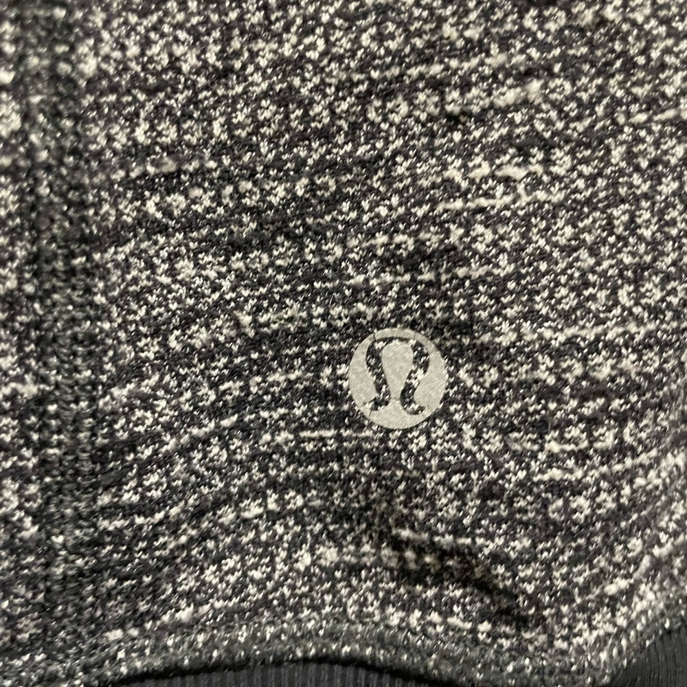 Lululemon Heather Grey Zip Up Size 6 - Picture 3 of 4